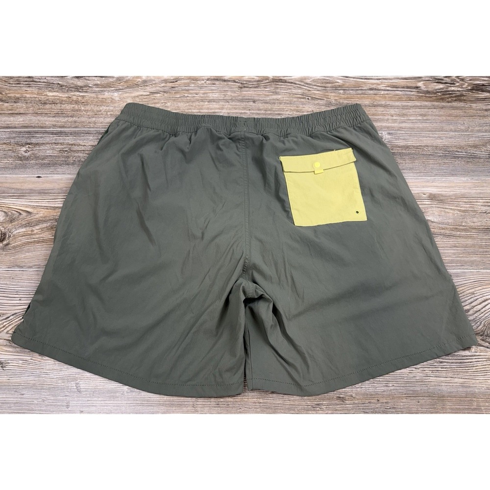 Cotopaxi Retro Active 7" Shorts Men's XL Fatigue Green Recycled Nylon Shorts - Picture 6 of 13
